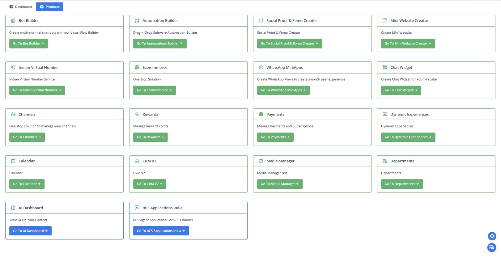 BotAi Dashboard
