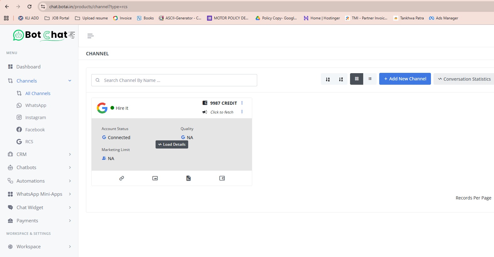 RCS Messaging on a phone